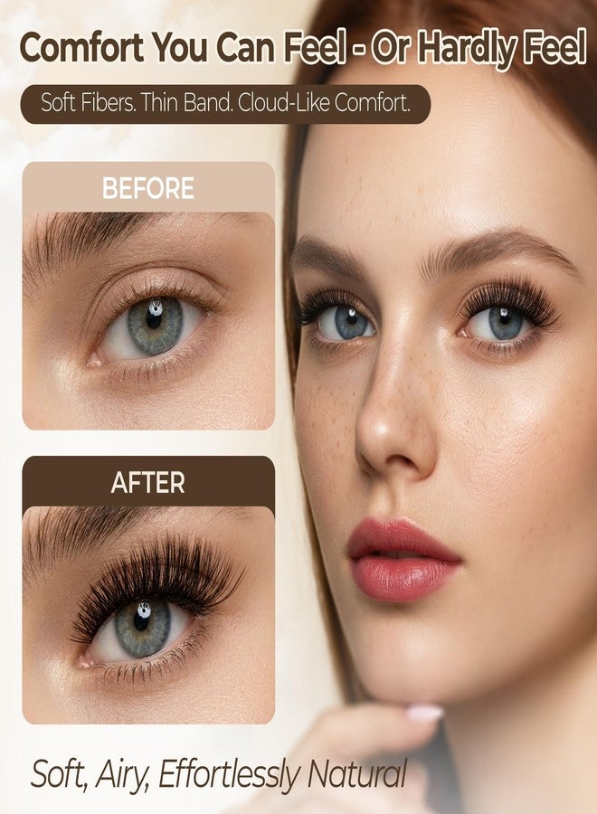 LASHVIEW Lash Extension Kit DIY Lash Clusters Eyelash Extension Kit, 10-16mm NM03 Individual Lashes Kit with Lash Bond and Seal, Lash Tweezers for Self Use - Image 5